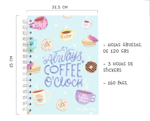 Libreta de puntos The Yellow Clip Pasta Dura