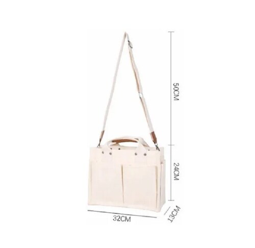 Bolso De Hombro De Cuero Sintético Negro