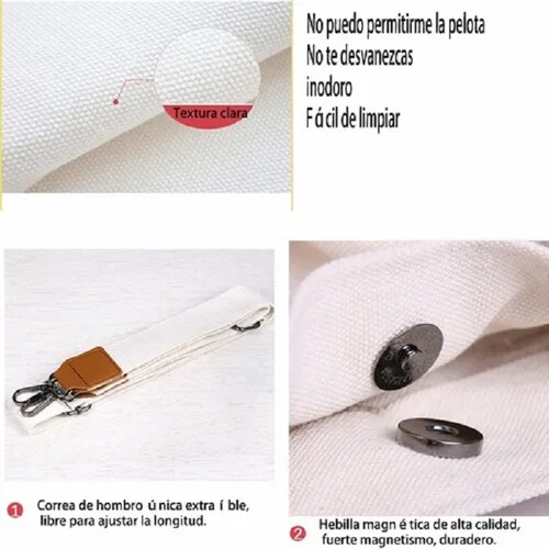 Bolso De Hombro De Cuero Sintético Negro