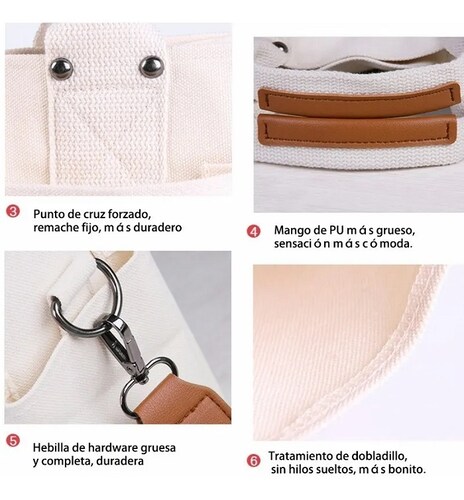 Bolso De Hombro De Cuero Sintético Negro