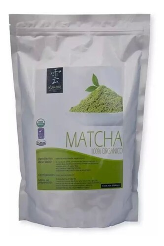 1 Kg Té Verde Matcha Orgánico Japones Kumoritea 