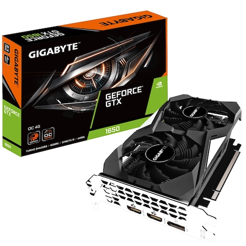 Tarjeta de Video Gigabyte NVIDIA GeForce GTX 1650 OC 4GB 128-bit GDDR5 PCI Express 3.0 x16