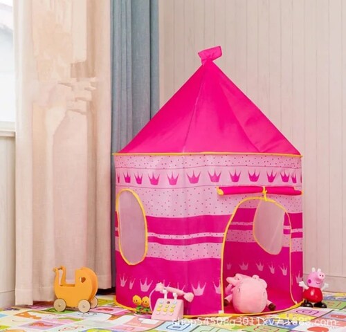 Casa De Campaña Portátil Juegos Niños Castillo