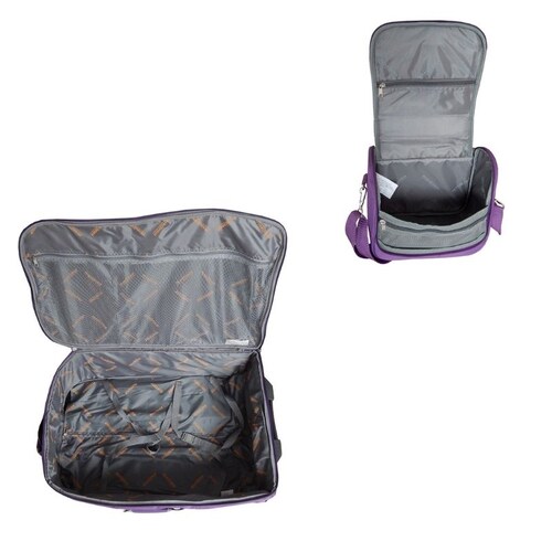 Set de maleta y neceser estambul 19 y 9 pulgadas 