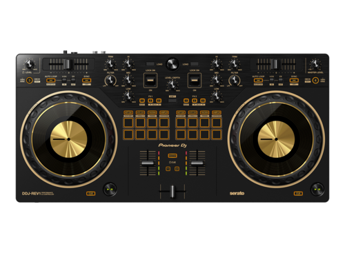 Controlador DJ 2 Canales para Serato Pioneer DDJ-REV1 - Dorado