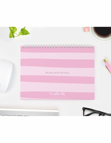 Planner Semanal The Yellow Clip Con Stickers