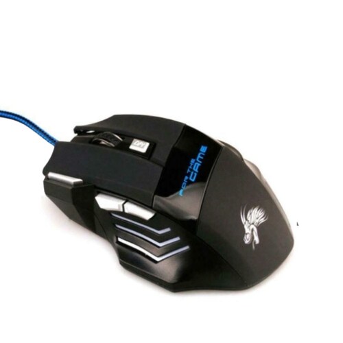 Mouse gamer con luces led Gadgets & Fun Mouse para gaming usb 