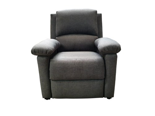 RECLINABLE BOLTON SILVER CURRY ESPACIO MUEBLES (ENTREGA UNICAMENTE EN CDMX Y AREA METROPOLITANA)