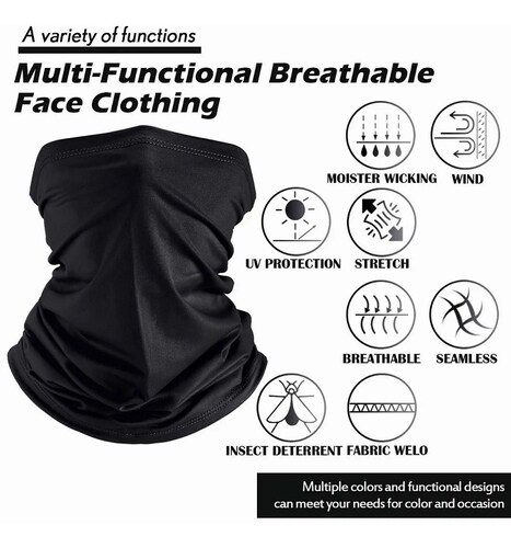 Bandana Deportiva Con Logo Rockbros - Ciclismo Protección Uv | Cuotas Sin Interés