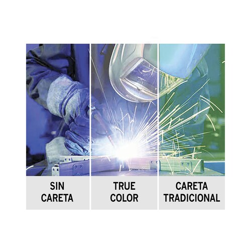 Careta digital para soldar, sombra 9 a 13, Truper Expert