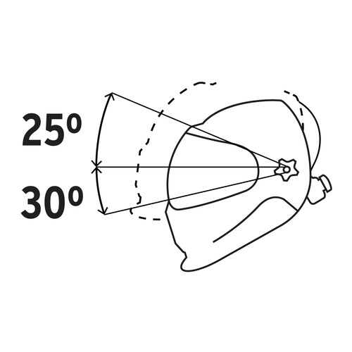 Careta digital para soldar, sombra 9 a 13, Truper Expert