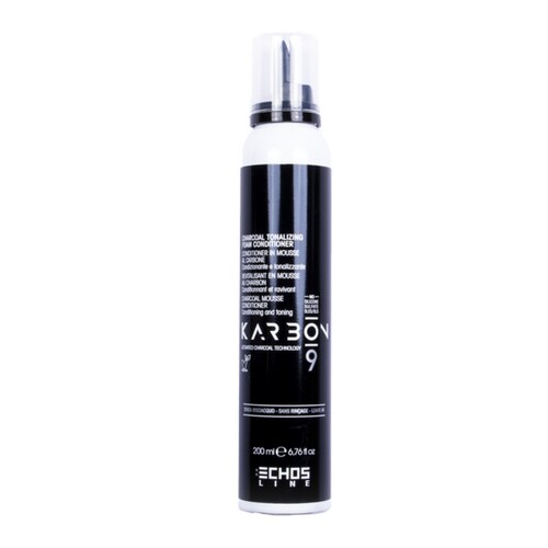 Espuma matizante de carbon activo 200 ml. Karbon 9 de Echosline.