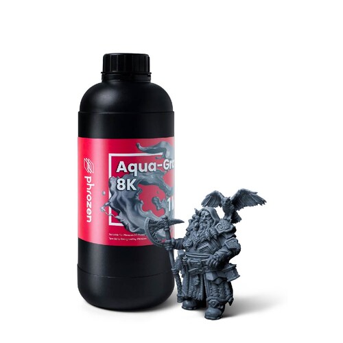 Resina Para Impresora 3d Phrozen Aqua Color Gray 8k 1kg