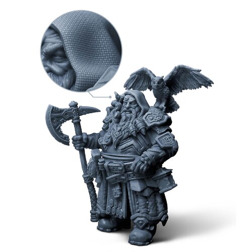 Resina Para Impresora 3d Phrozen Aqua Color Gray 8k 1kg