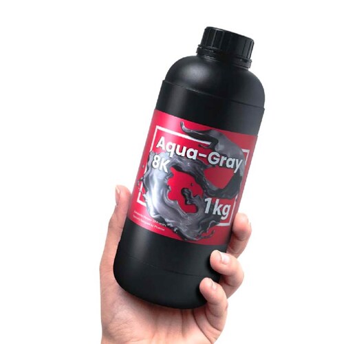 Resina Para Impresora 3d Phrozen Aqua Color Gray 8k 1kg