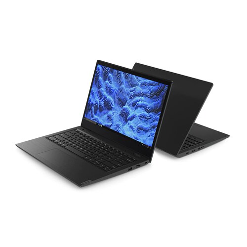 Laptop Lenovo 14W AMD A6-9220C Ram 4GB Disco Duro EMMC 64GB Pantalla de 14 Pulgadas Windows 10 - Negro + Diadema + Base enfriadora +  Memoria 128 GB