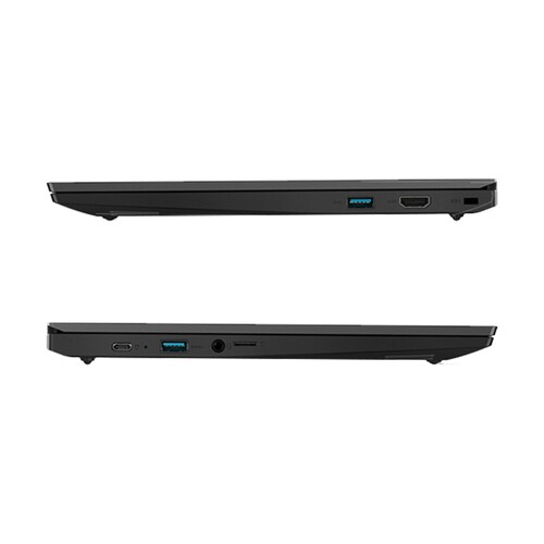 Laptop Lenovo 14W AMD A6-9220C Ram 4GB Disco Duro EMMC 64GB Pantalla de 14 Pulgadas Windows 10 - Negro + Diadema + Base enfriadora +  Memoria 128 GB