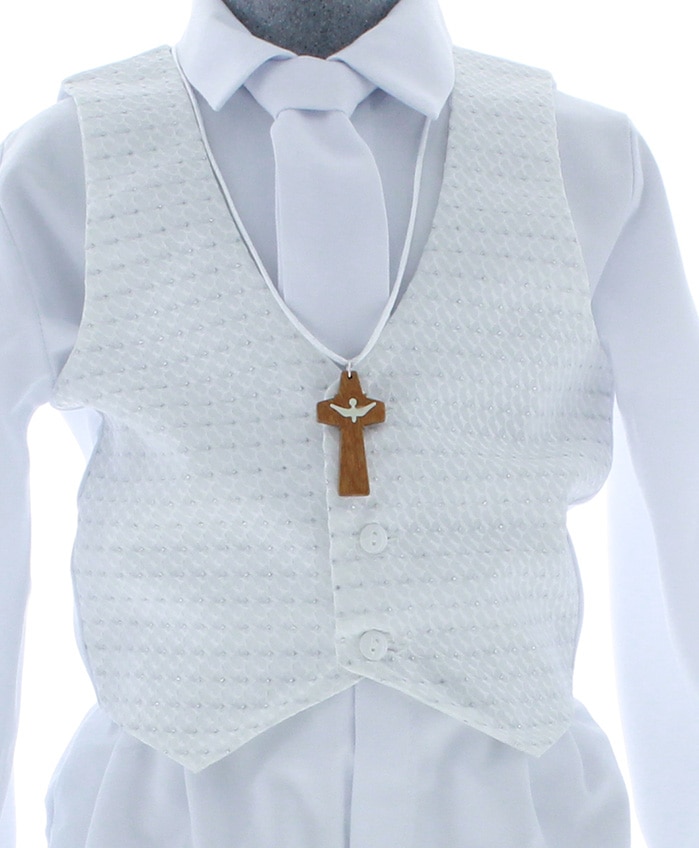 Ropa blanca para bautizo best sale de niño