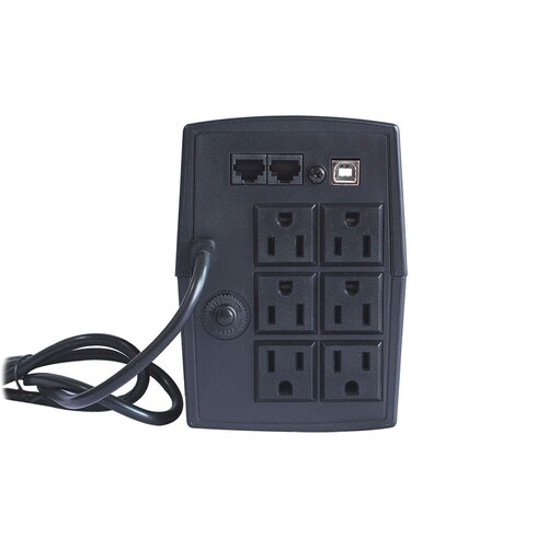 No Break Interactivo Smartbitt SBNB1000 de 1000VA/500W con 6 contactos.