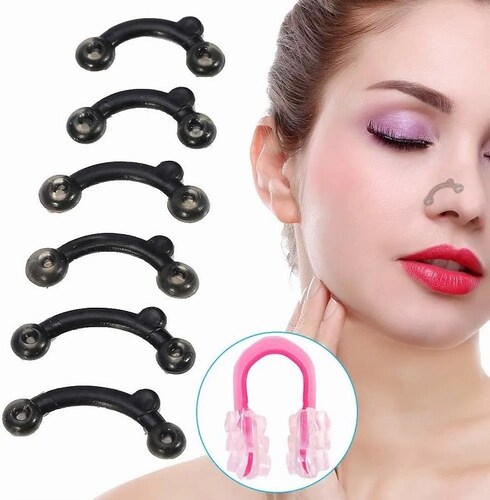6 Pares Corrector Nasal Respigador Nariz