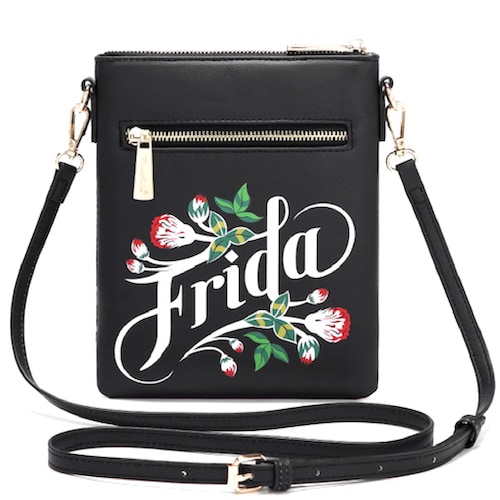 Crossbody Frida Kahlo Animada Mensajera Original FA408.