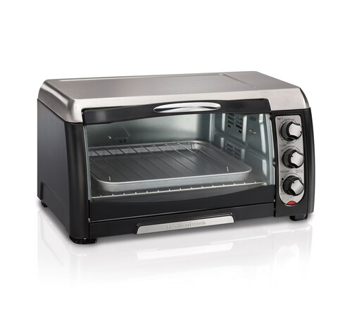 Horno Tostador Black+Decker/ 6 Rebanadas/ Gris