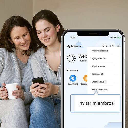 BroadLink RM4C mini Remoto Universal Infrarrojo compatible con Alexa-Siri-Google