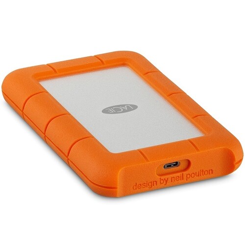 Disco Duro Externo LaCie Rugged 2TB USB-C Y USB3 STFR2000800