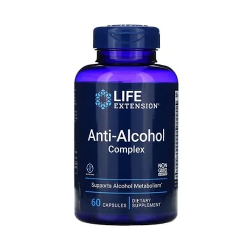 Complejo Anti Alcohol Ayuda Los Efectos Del Alcohol Higado Resaca  Life Extension