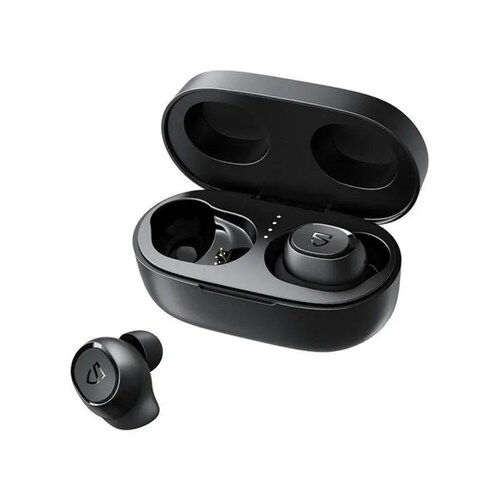 Audífonos in-ear inalámbricos Soundpeats TrueFree 2 negro.