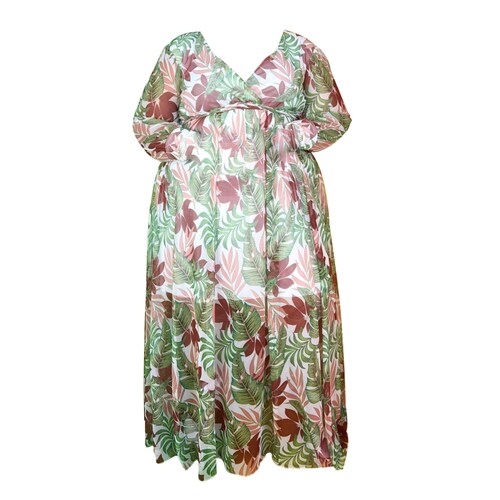 ATÁLIA Maxivestido Chapala Talla Extra