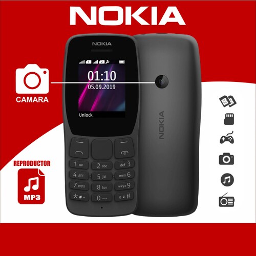 Telefono Celular Basico Nokia 106 Dual SIM