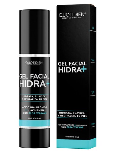 Gel Hidratante con Acido Hialuronico y Niacinanamida Skin Care Crema Facial Quotidien 50ml