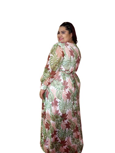 ATÁLIA Maxivestido Chapala Talla Extra