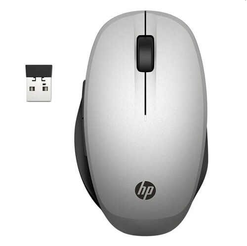 Mouse HP Óptico Dual Mode 300  RF Inalámbrico Bluetooth 