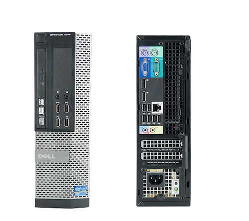 CPU Dell Optiplex 790 SFF- Intel Core i3, 2da gen- 8GB RAM- 500GB HDD- WIFI- Windows 10 Pro- Equipo Clase A, Reacondicionado.