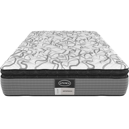 Colchón Matrimonial América Bloom Ortopédico Súper Confort + Edredón Ligero + Protector Matrimonial + 2 ALMOHADAS DE REGALO.