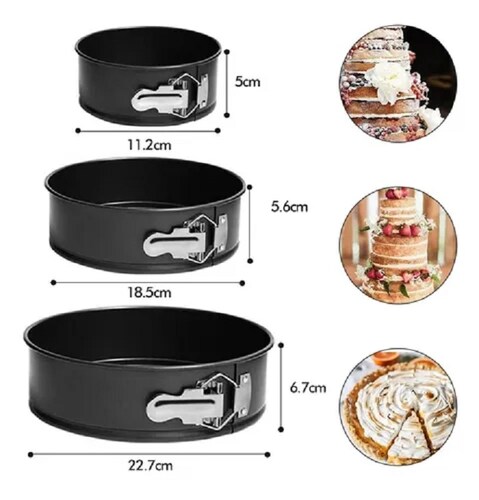 Moldes para pasteles desmontables