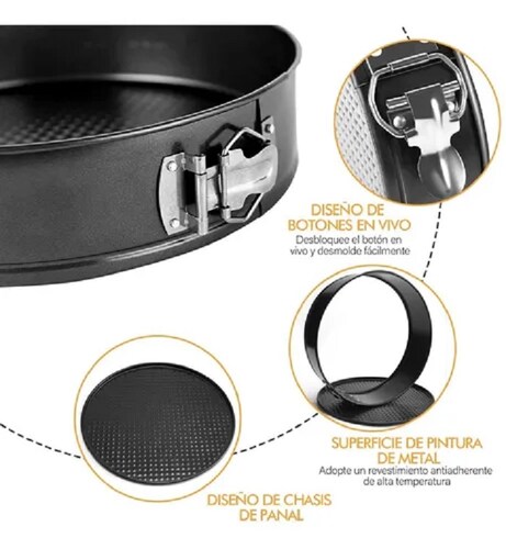 Moldes para pasteles desmontables