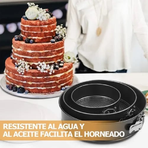 Moldes para pasteles desmontables