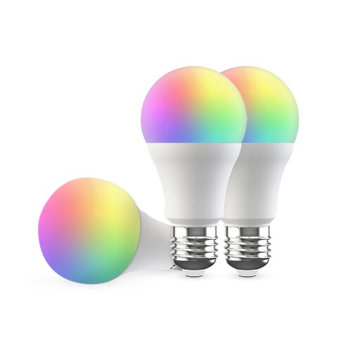 Broadlink 3pack Focos Inteligentes de Colores - Comp. con Alexa, Siri, Google