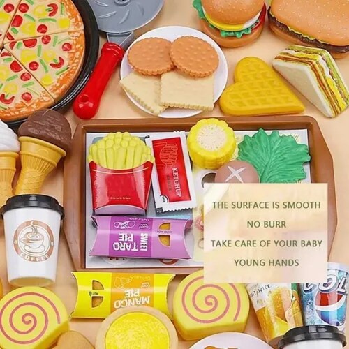 Juego De Elementos De Cocina, Juguetes De Comida Para Niños
