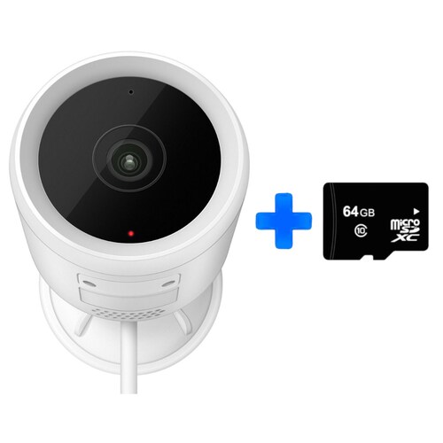 Cámara Seguridad WiFi STEREN CCTV-228 Exterior más memoria 64GB