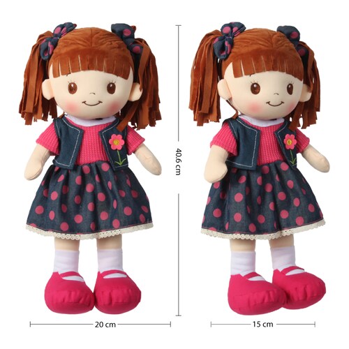 Muñeca trapo chica - Importadora de juguetes