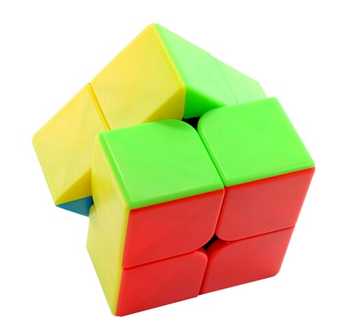 Moyu Speed Cube 2x2 Stickerless Cubo Facil de Resolver Muy Suave Rompecabezas 