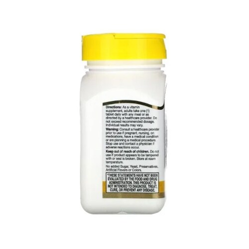 Biotina Cabello Piel Uñas 10,000 Mcg 120ct 21 Century Biotin Century
