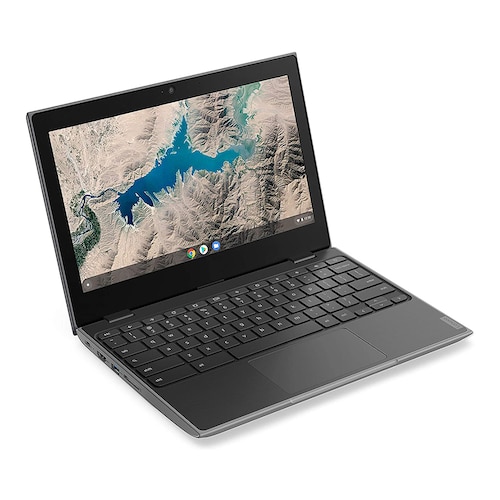 Lenovo Chromebook 100e Segunda Generacion Ram 4GB Disco EMMC 32GB Pantalla 11.6 Pulgadas Procesador mediatek MT8173C - Negro