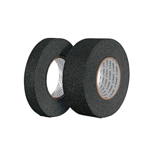CINTA ADHESIVA ANTIDERRAPANTE EN ROLLO 50 MM NEGRA TRUPER 12532.