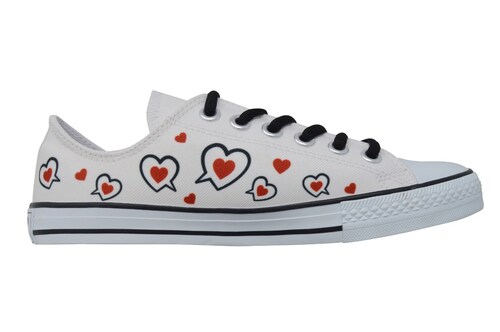 Tenis Sneakers para Dama Betty Boop Blanco BB-193604-HC