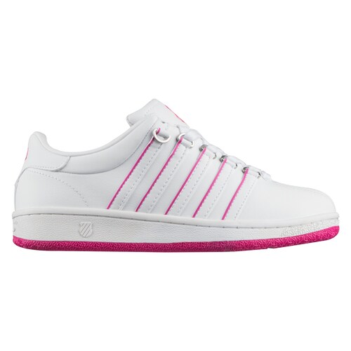 Tenis K-SWISS Classic VN para Mujer color Blanco con Rosa